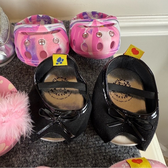 BUILD-A-BEAR Bundle of 6 Pairs of BABW Toy Shoes - Picture 5 of 8